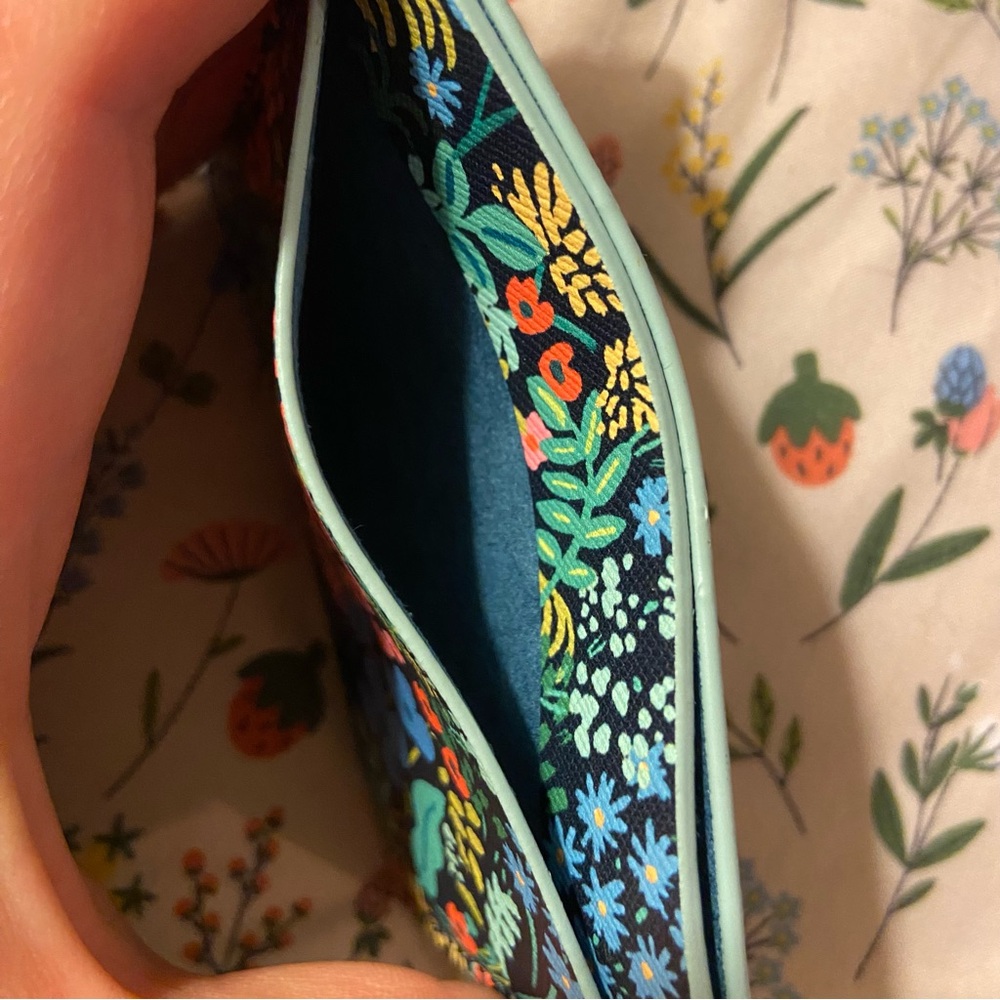 NWOT Anthropologie Rifle Paper Co. Card Holder - Picture 5 of 5
